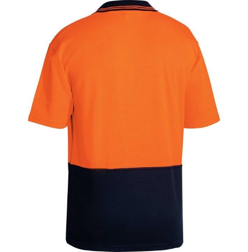 Picture of Bisley, Hi Vis Polo Shirt Short Sleeve